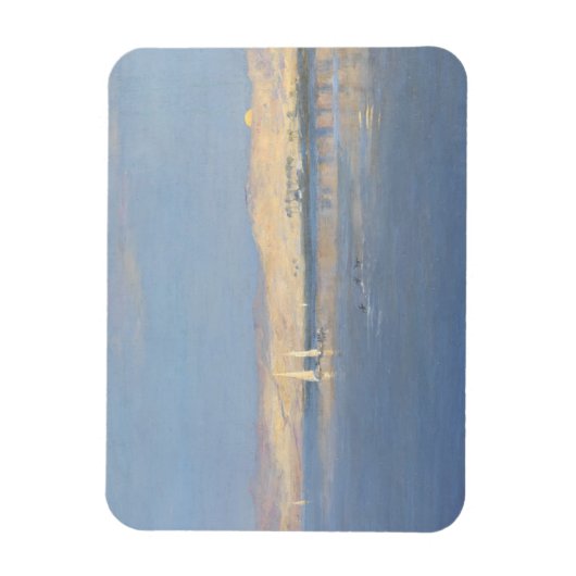 Moon Rising over Nile Magneet (Verticaal)