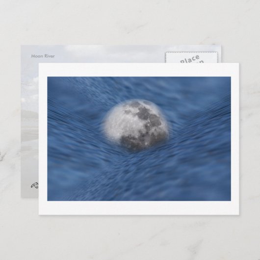 Moon River Briefkaart (Voorkant / Achterkant)