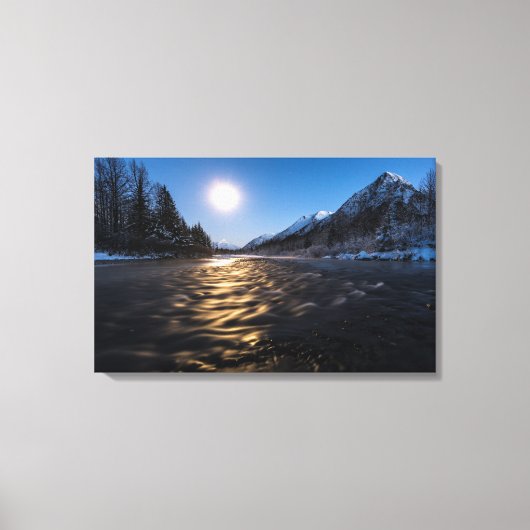 Moon River Canvas Afdruk (Voorkant)