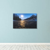 Moon River Canvas Afdruk (Insitu (Houten vloer))