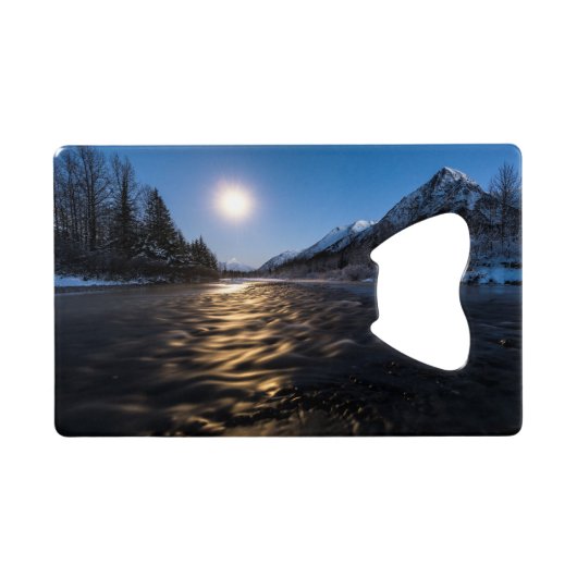 Moon River Creditkaart Flessenopener (Achterkant Horizontaal)