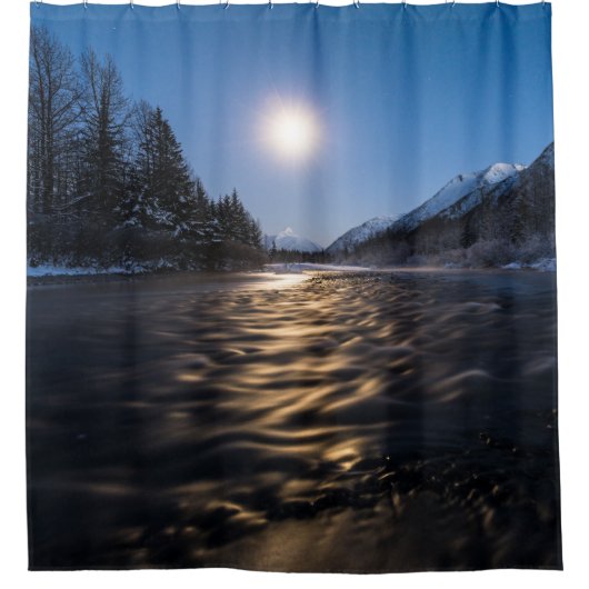 Moon River Douchegordijn (Voorkant)