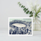 Moon Rocket, Olympic Park, Irvington, NJ Vintage Briefkaart (Staand voorkant)