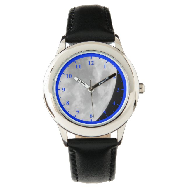 Moon, roestvrijstalen horloge van Kind (Voorkant)