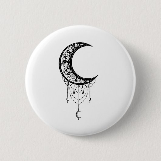 Moon Ronde Button 5,7 Cm (Voorkant)