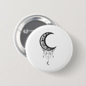 Moon Ronde Button 5,7 Cm (Voorkant /achterkant)