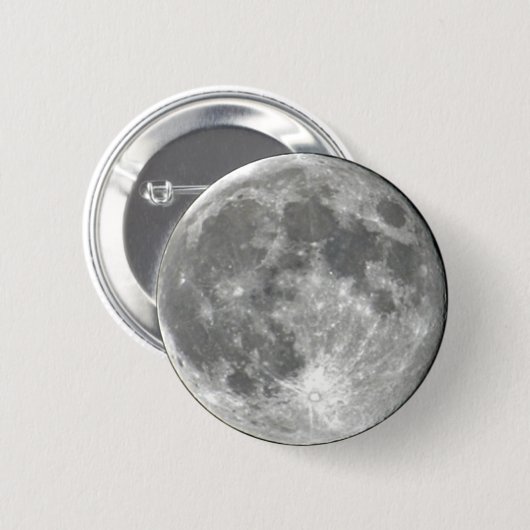 Moon Ronde Button 5,7 Cm (Voorkant /achterkant)