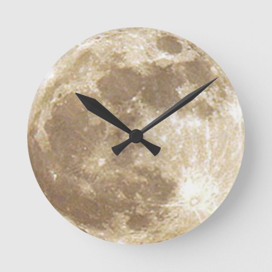 Moon Ronde Klok (Voorkant)