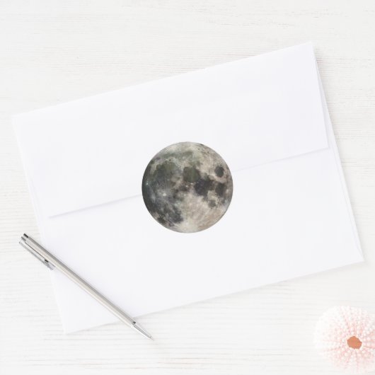 Moon Ronde Sticker (Envelop)