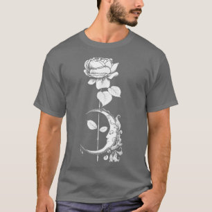 Moon Roos - Gothic Witch Occult Pagan T T-shirt