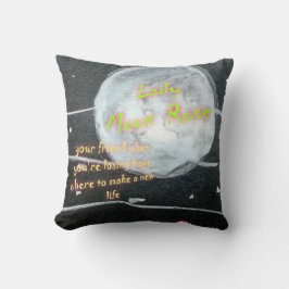 Moon Roos Pillow Kussen