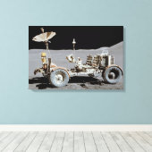 Moon Rover Canvas Afdruk (Insitu (Houten vloer))