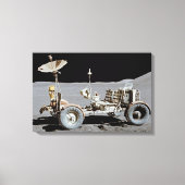 Moon Rover Canvas Afdruk (Voorkant)