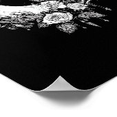 Moon Rozen - Romantische Gothic - Whimsigoth Witch Poster (Hoek)