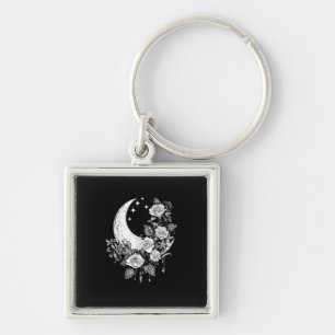 Moon Rozen - Romantische Gothic - Whimsigoth Witch Sleutelhanger