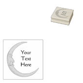 Moon Rubberstempel (Gestempeld)