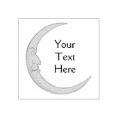 Moon Rubberstempel (Afrduk)