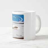 Moon -  sci-fi-reisposter grote koffiekop (Voorkant rechts)