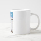 Moon -  sci-fi-reisposter grote koffiekop (Rechts)