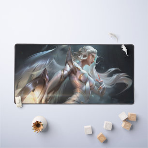 Moon Scorn Gaming Desk Mat   Lunar Queen Mousepad