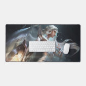 Moon Scorn Gaming Desk Mat | Lunar Queen Mousepad (Keyboard & Muis)