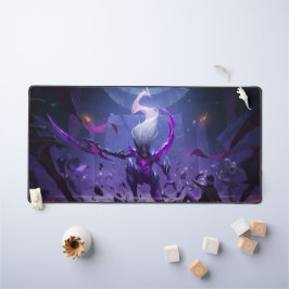 Moon Scorn Gaming Desk Mat | Lunar Queen Mousepad
