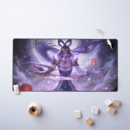 Moon Scorn Gaming Desk Mat | Lunar Queen Mousepad