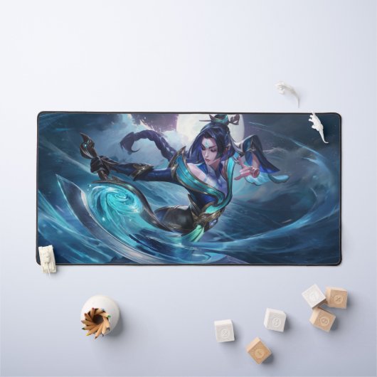 Moon Scorn Gaming Desk Mat | Lunar Queen Mousepad (Kindertafel)