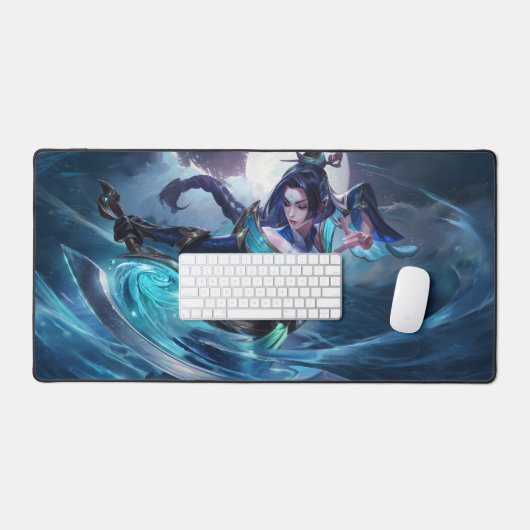 Moon Scorn Gaming Desk Mat | Lunar Queen Mousepad (Keyboard & Muis)