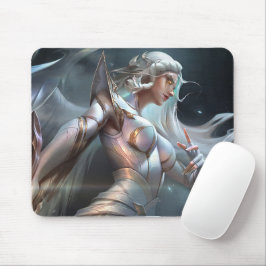 Moon Scorn Gaming Mousepad | Thema Night Warrior Muismat