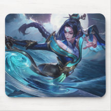 Moon Scorn Gaming Mousepad | Thema Night Warrior