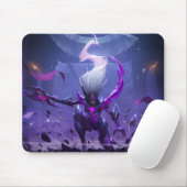 Moon Scorn Gaming Mousepad | Thema Night Warrior Muismat (Met muis)