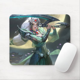 Moon Scorn Gaming Mousepad | Thema Night Warrior Muismat