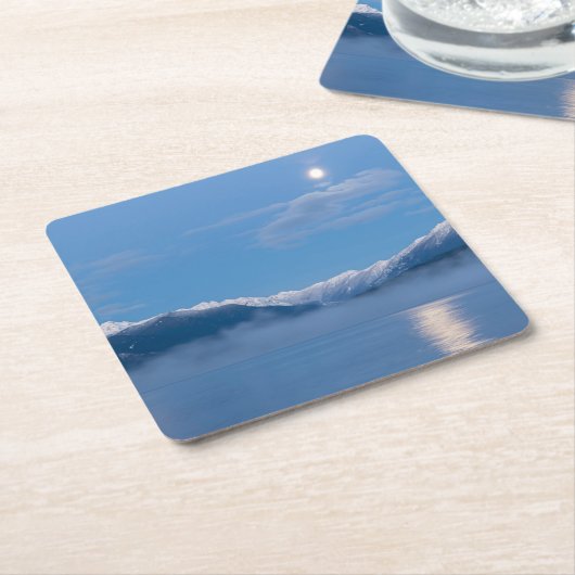 Moon | Seabeck, Washington Kartonnen Onderzetters (Schuin)