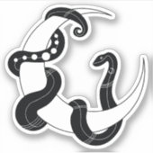 Moon Serpent Sticker (Voorkant)
