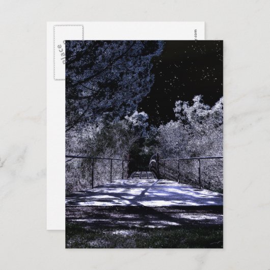 Moon Shadows Briefkaart (Voorkant / Achterkant)