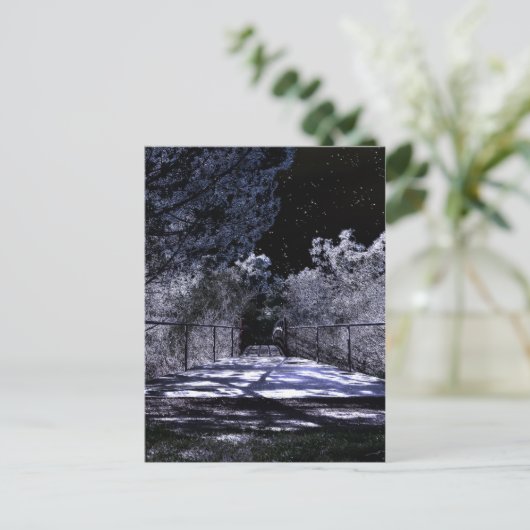 Moon Shadows Briefkaart (Staand voorkant)