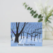 Moon Shadows Briefkaart (Staand voorkant)