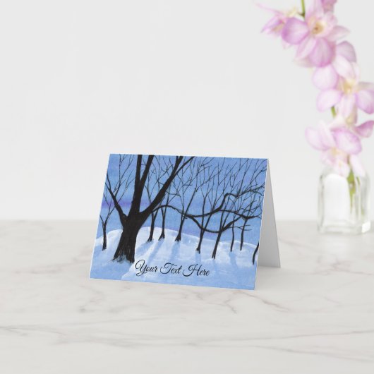 Moon Shadows Kaart (Orchidee)