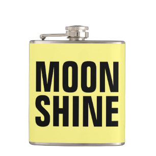MOON SHINE FUNNY FLASK HEUPFLES