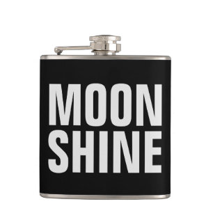 MOON SHINE FUNNY FLASK HEUPFLES