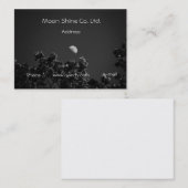 Moon Shine Visitekaartje (Voorkant / Achterkant)