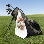 Moon Shirt Country Pumpkin Golfhanddoek (Groen)