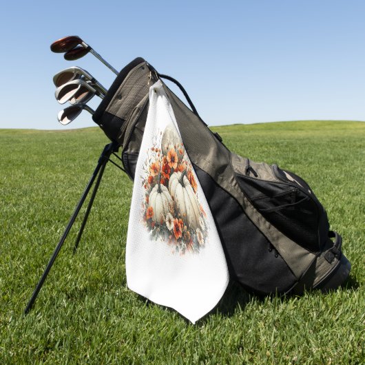 Moon Shirt Country Pumpkin Golfhanddoek (Groen)