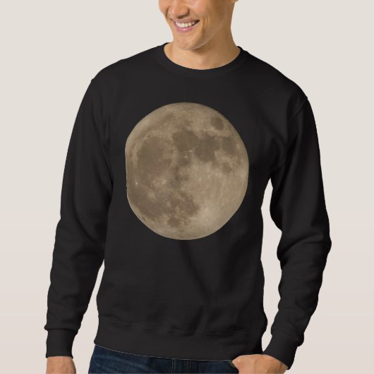 Moon Shirt Full Moon Shirten Mannen (Voorkant)