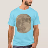 Moon Shirt Full Moon T-shirt Cool Moon Shirt (Voorkant)