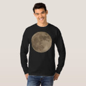 Moon Shirt Full Moon T-shirt Mannen Moon Shirt (Voorkant volledig)