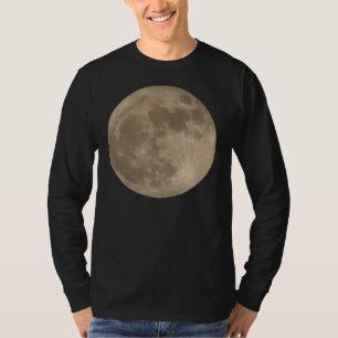 Moon Shirt Full Moon T-shirt Mannen Moon Shirt
