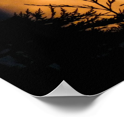 Moon Silhouette Poster (Hoek)