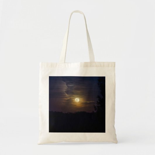 Moon Silhouette Tote Bag (Voorkant)